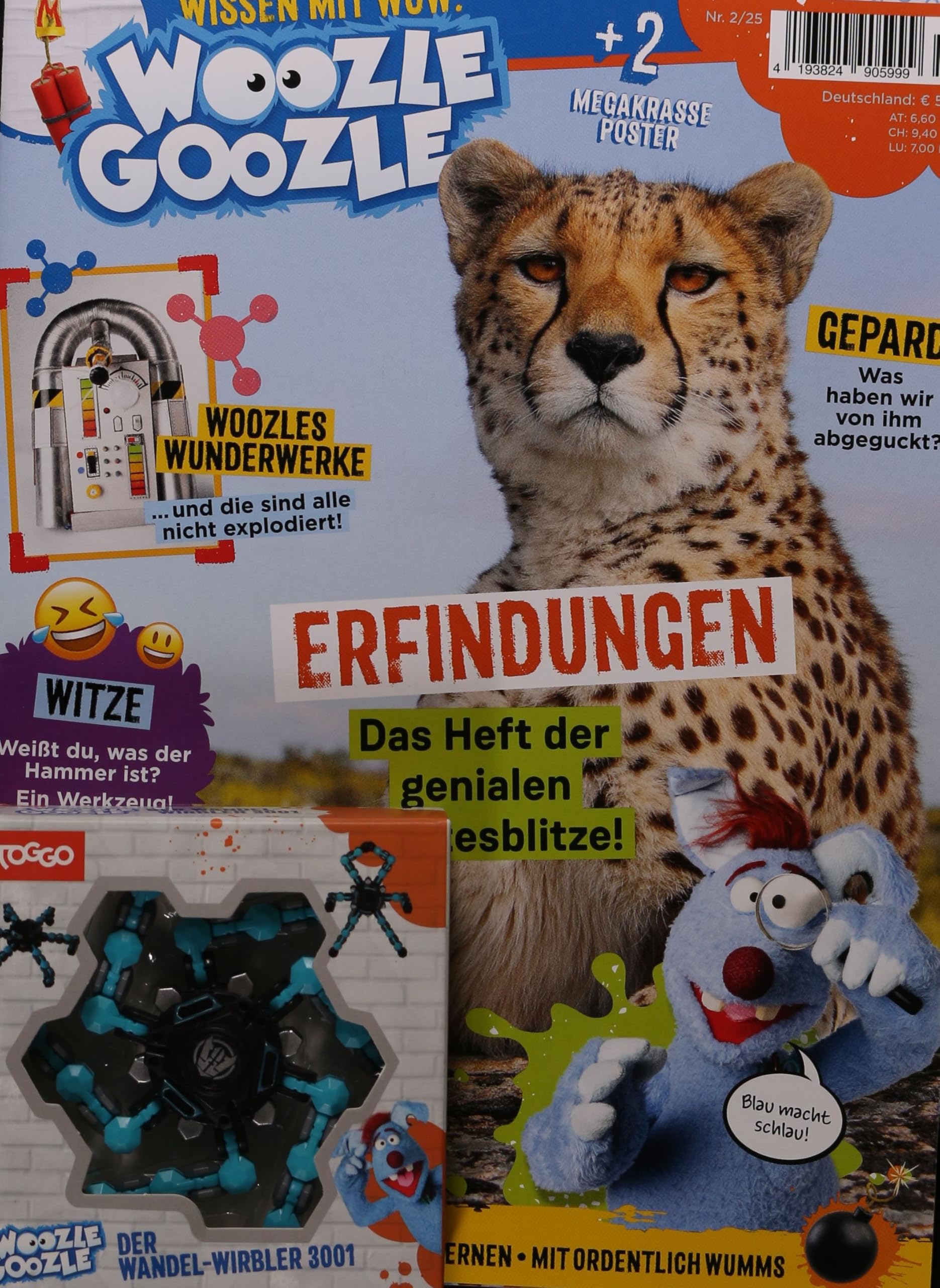 Woozle Goozle 2/2025 "Das Magazin zur TV-Show mit tollem Extra - Spielerisch lernen mit Woozle Goozle" Books