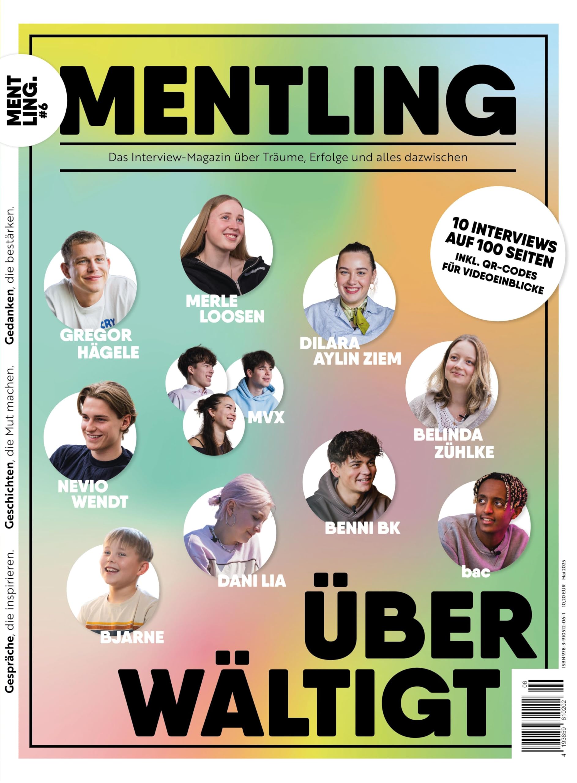 Mentling Ausgabe #6: Überwältigt Art & Literature Books