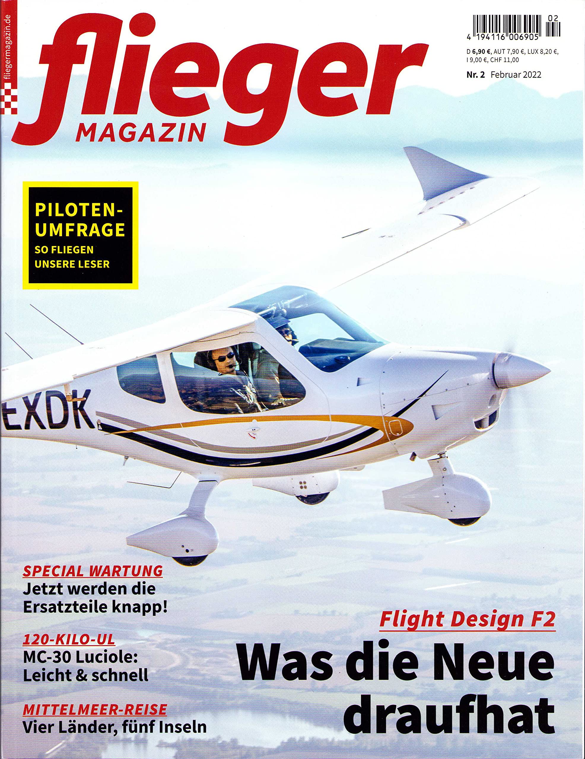FLIEGERMAGAZIN 2/2022 "Was die Neue draufhat" Hobbies & Crafts