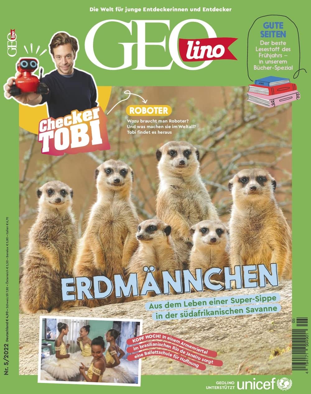 Product Image: GEOlino 5/2022 "Erdmännchen"