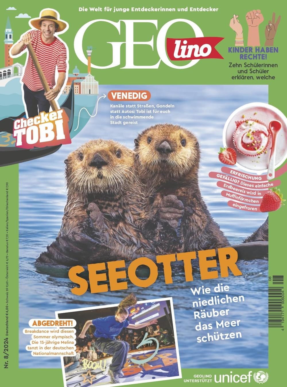 GEOlino 8/2024 "Seeotter" Young adult books