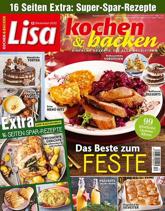 Lisa Kochen & Backen 12/2022 "Das Beste zum Feste" Cooking & Enjoying