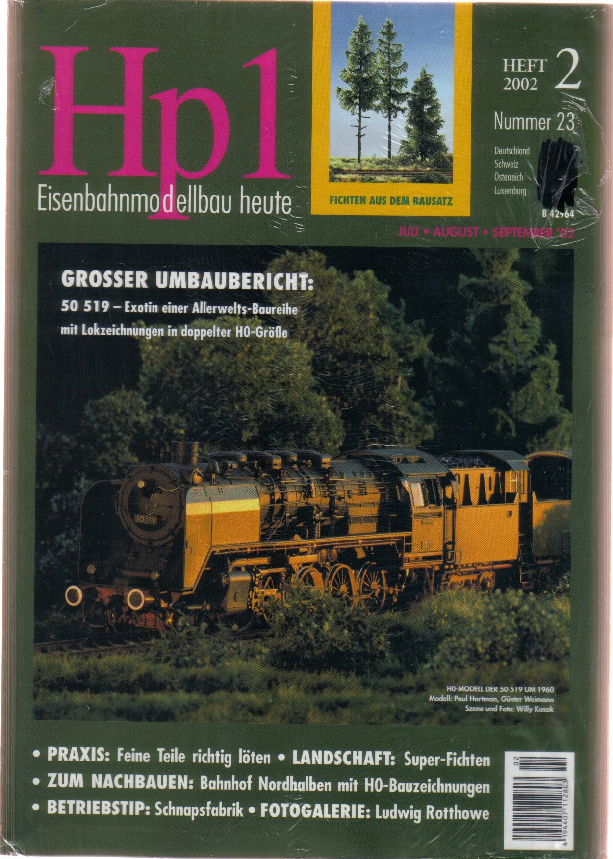 Hp 1 Eisenbahnmodellbau heute Heft 2/2002 Nummer 23 Books