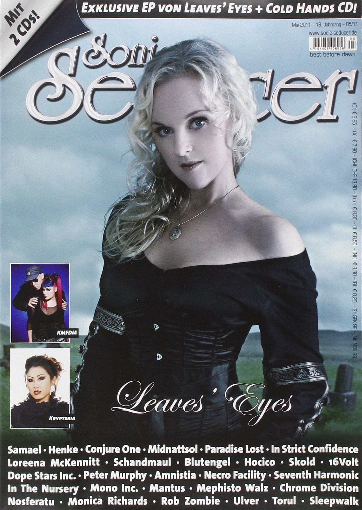Sonic Seducer, 12/11 und 01/12 + exklusiver M'Era - Magazin Pop