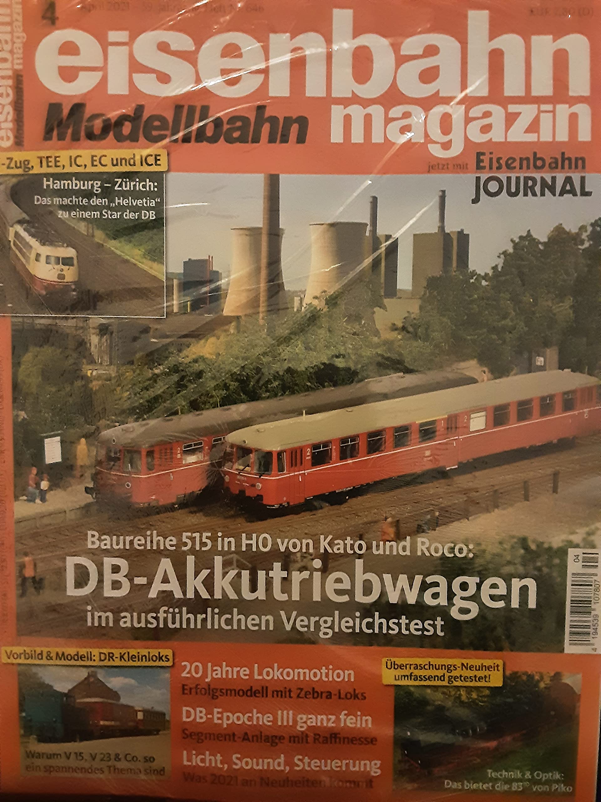 Eisenbahn modellbahn magazin April 2021 Books