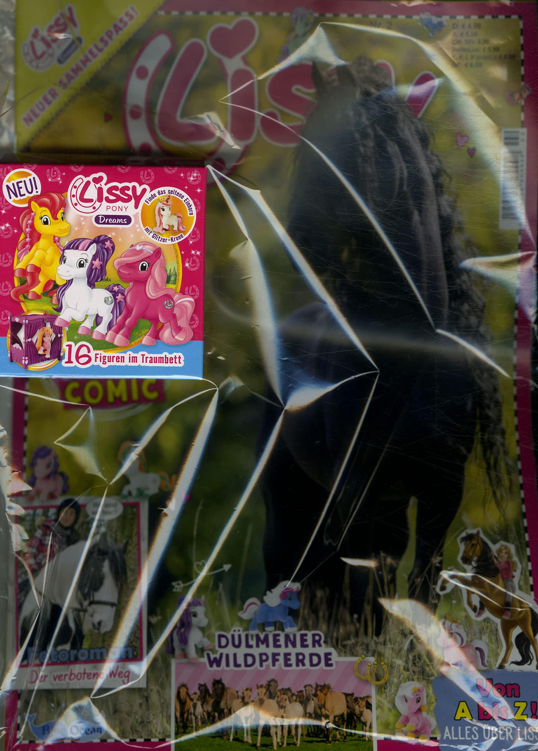 Lissy 2/2022 "Extra: 16 Figuren im Traumbett" Young adult books