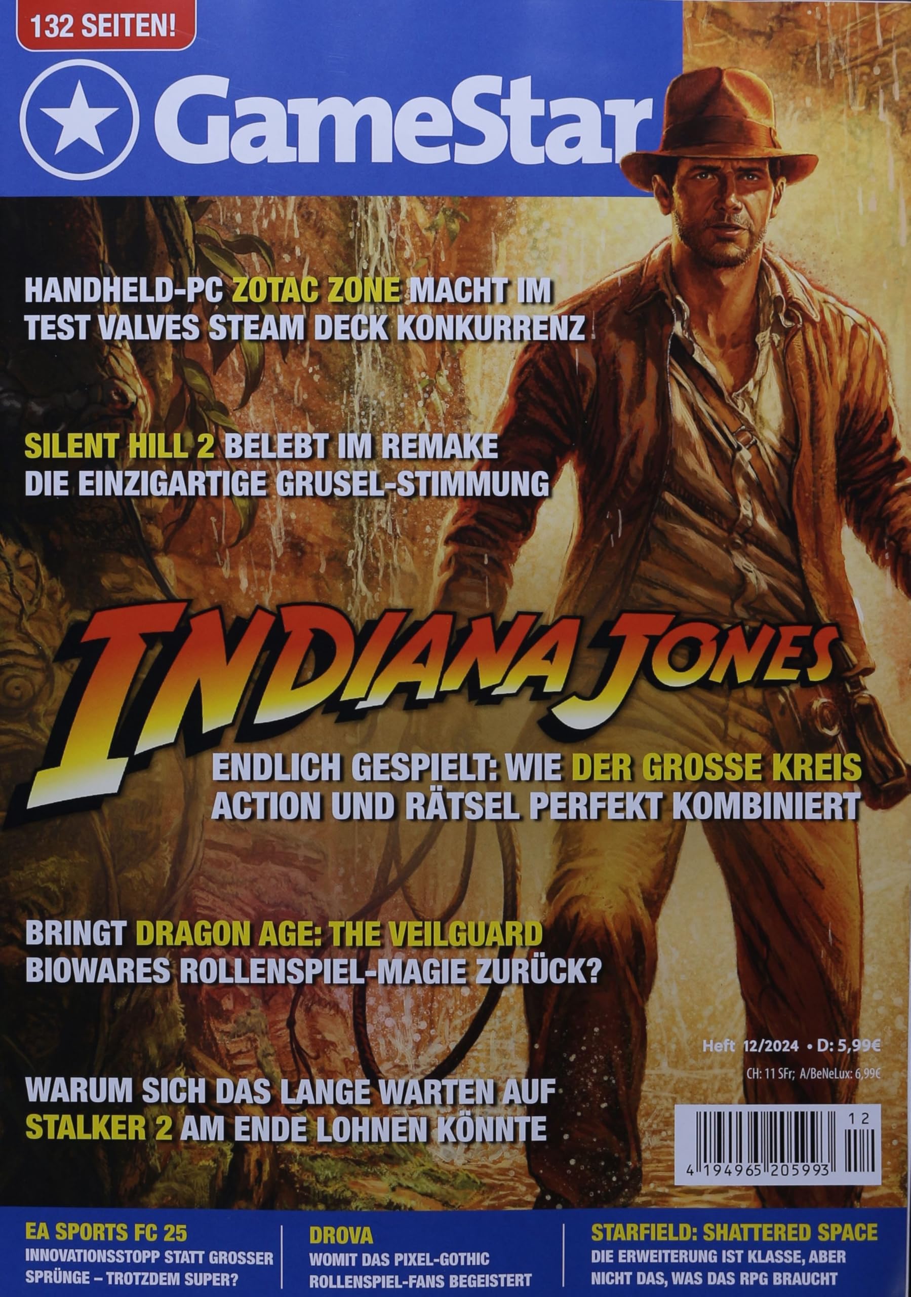 GameStar Magazin 12/2024 "Indiana Jones" Computer Science