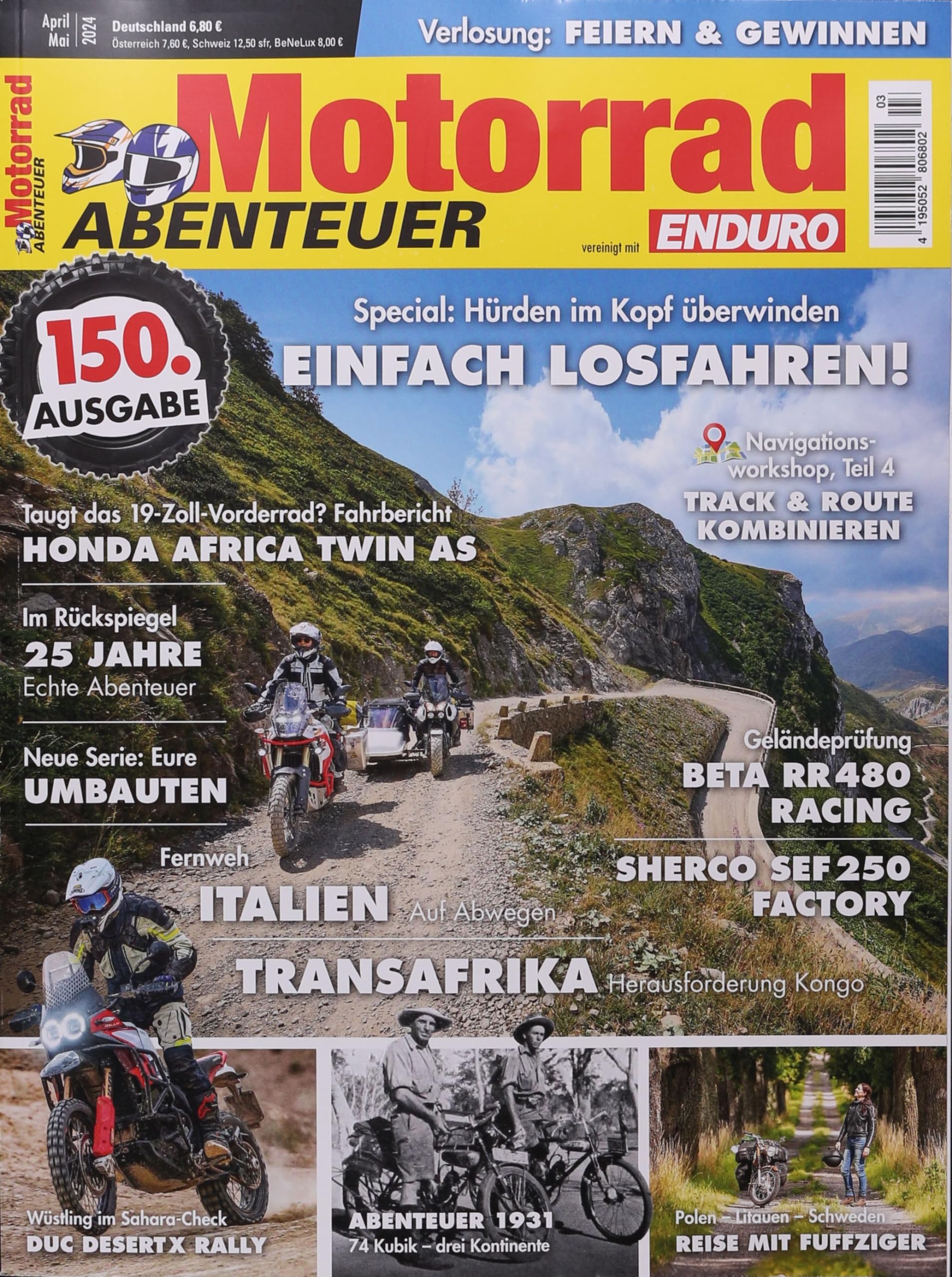 MOTORRAD ABENTEUER 3/2024 "Einfach losfahren!" book