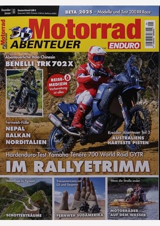 MOTORRAD ABENTEUER 1/2025 "Im Rallyetrimm" Business & Technology Books