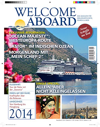 Welcome Aboard 2014, Das Magazin für Kreuzfahrtschiffe, Fähren & Meer Books