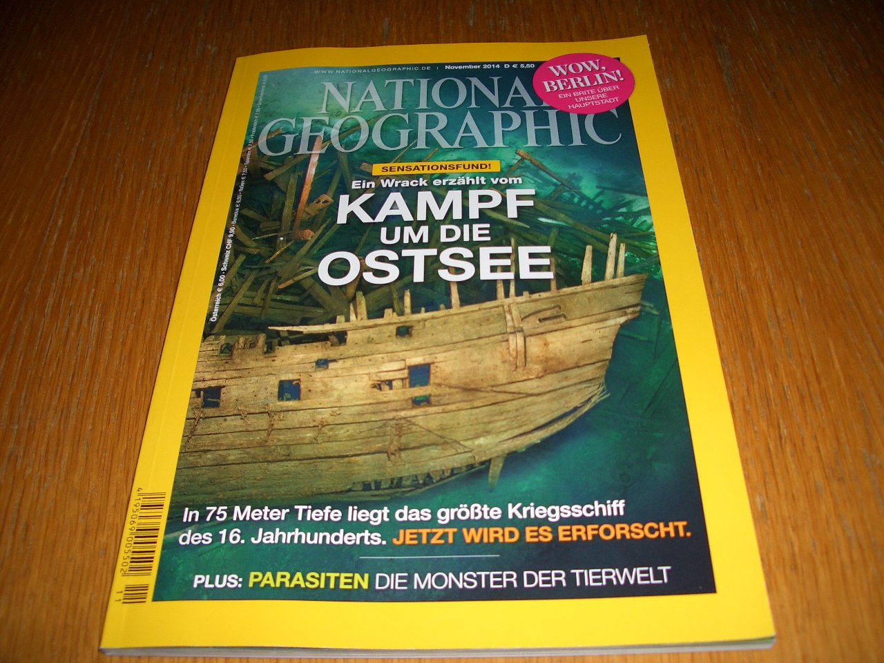 National Geographic April 2015 Music