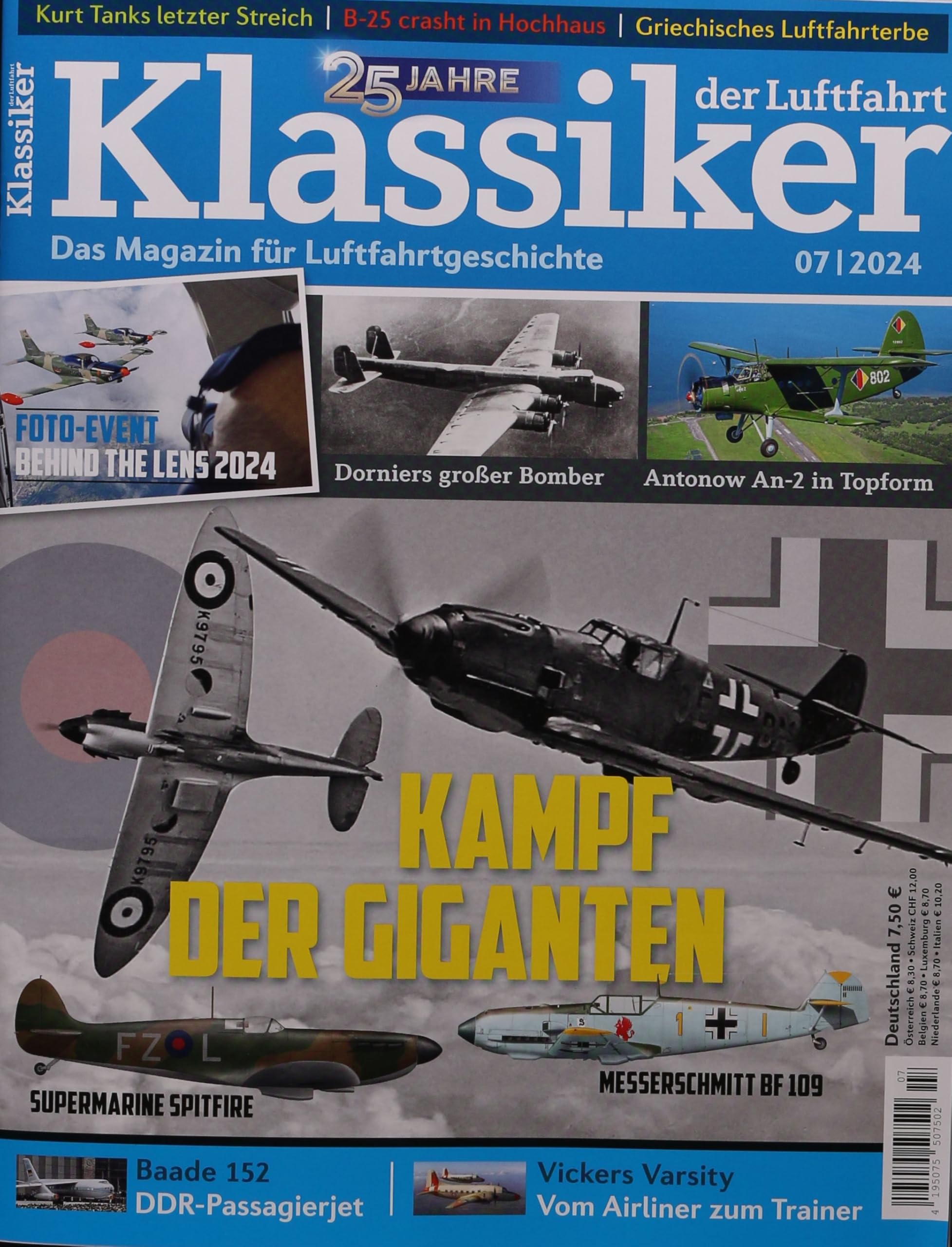 Product Image: Klassiker der Luftfahrt 7/2024