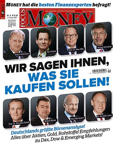 FOCUS Money 2/2021 "Wir sagen Ihnen, was Sie kaufen sollen !" book