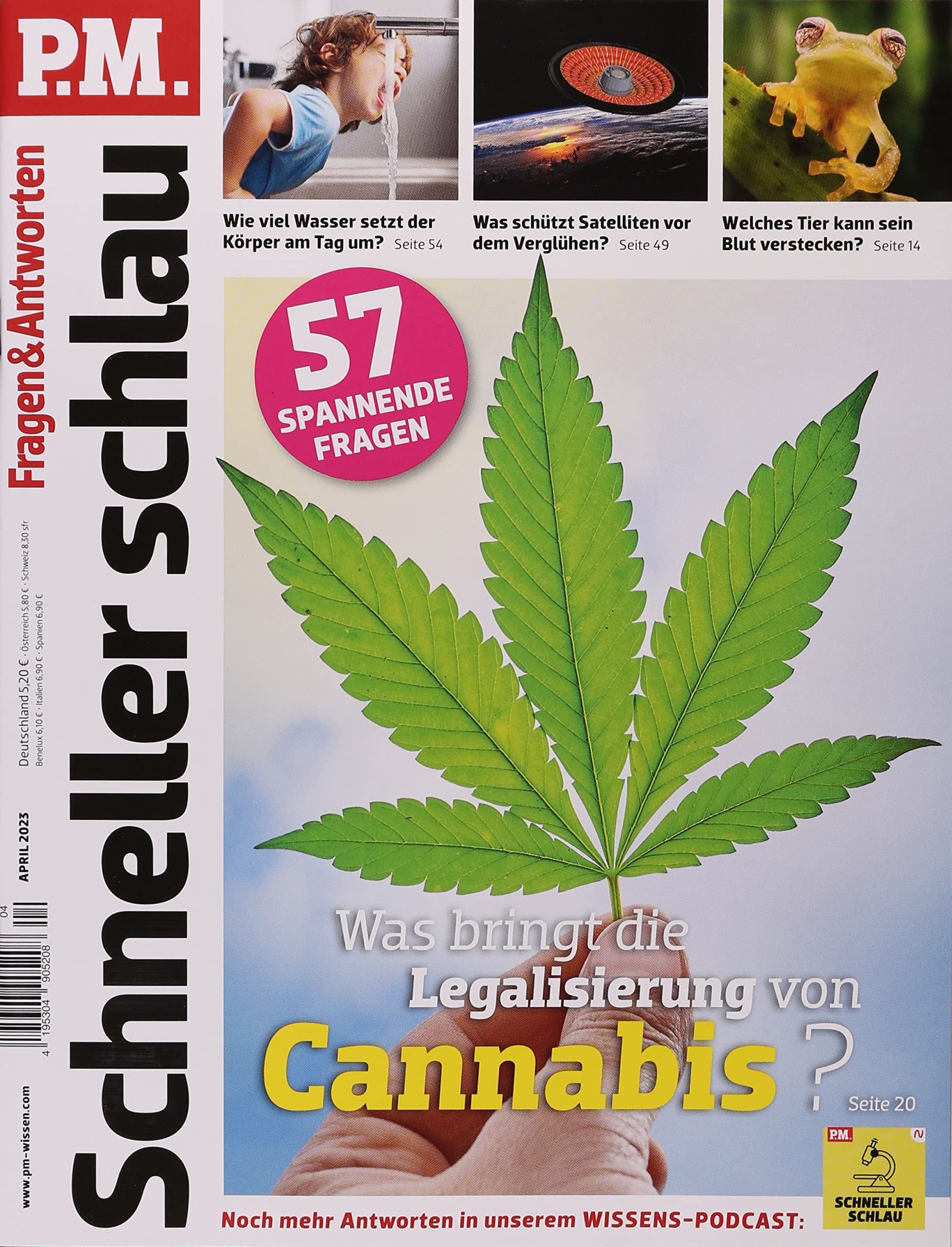 PM Schneller schlau 4/2023 "Was bringt die Legalisierung von Cannabis?" Hobbies & Crafts