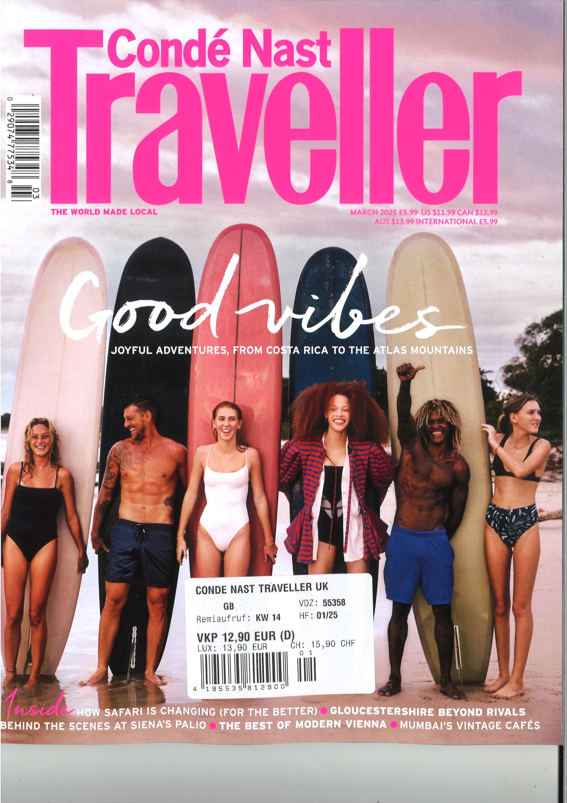 CONDE NAST TRAVELLER UK 1/2025 Travel