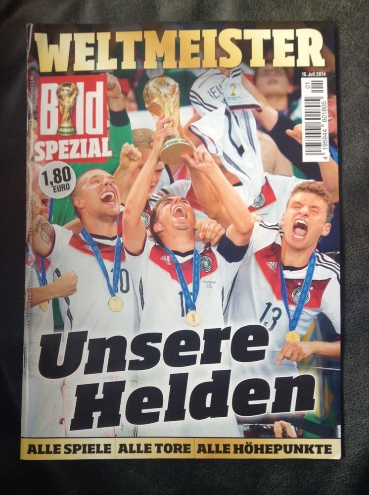 BILD Spezial Weltmeister 2014 - Unsere Helden Books