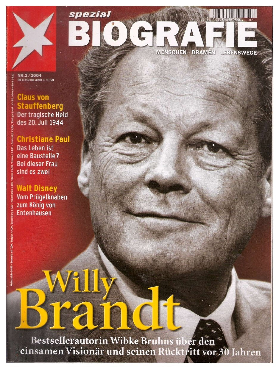 Stern Biografie Nr.2 /2004 Willy Brandt Books