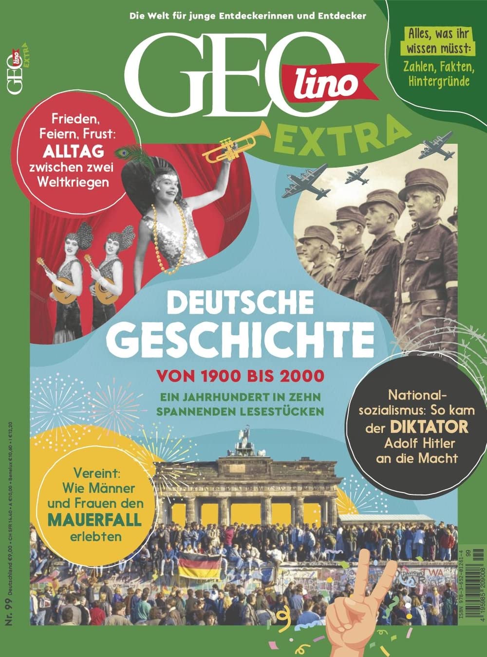 GEOlino Extra 99/2023 "Deutsche Geschichte (von 1900 bis 2000)" Young adult books
