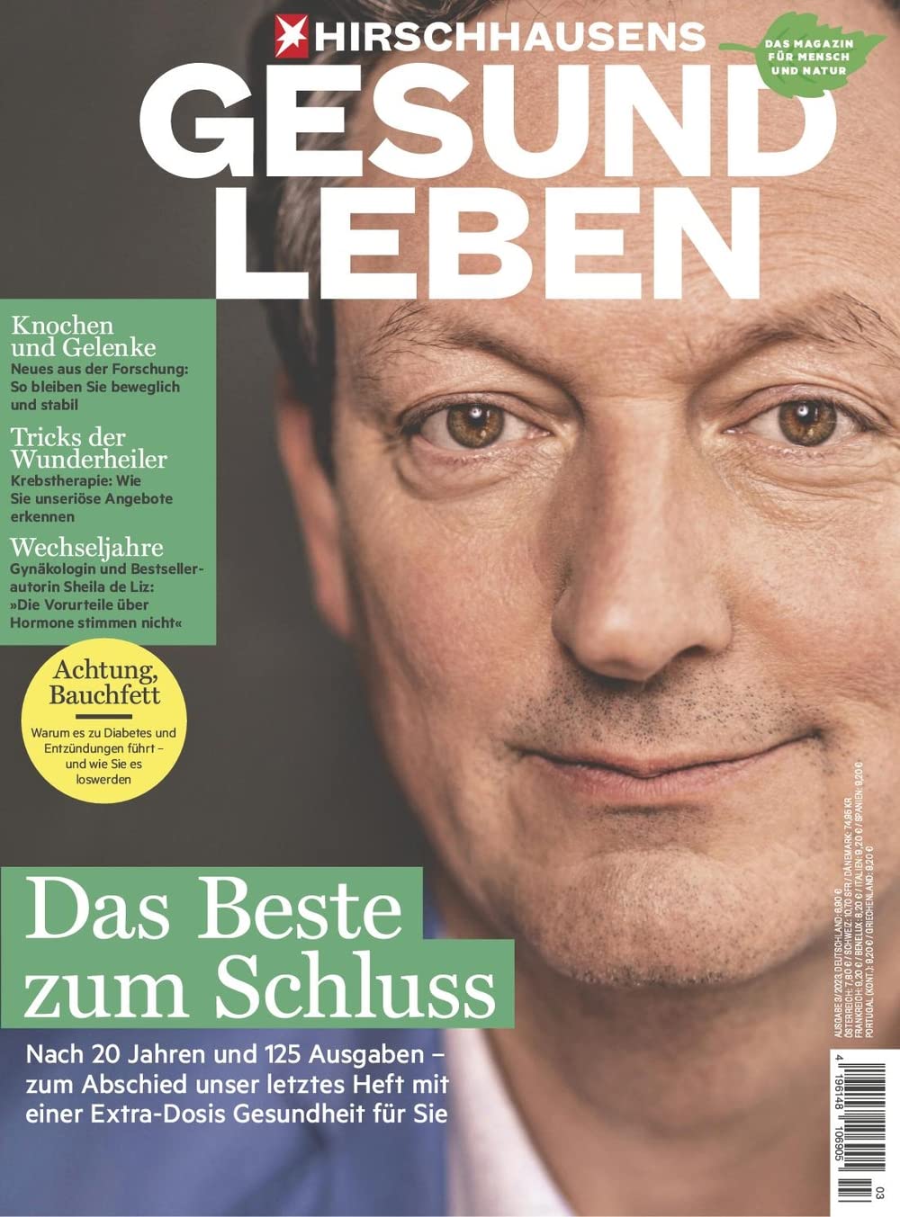 HIRSCHHAUSENS stern Gesun 3/2023 "Das Beste zum Schluss" Lifestyle