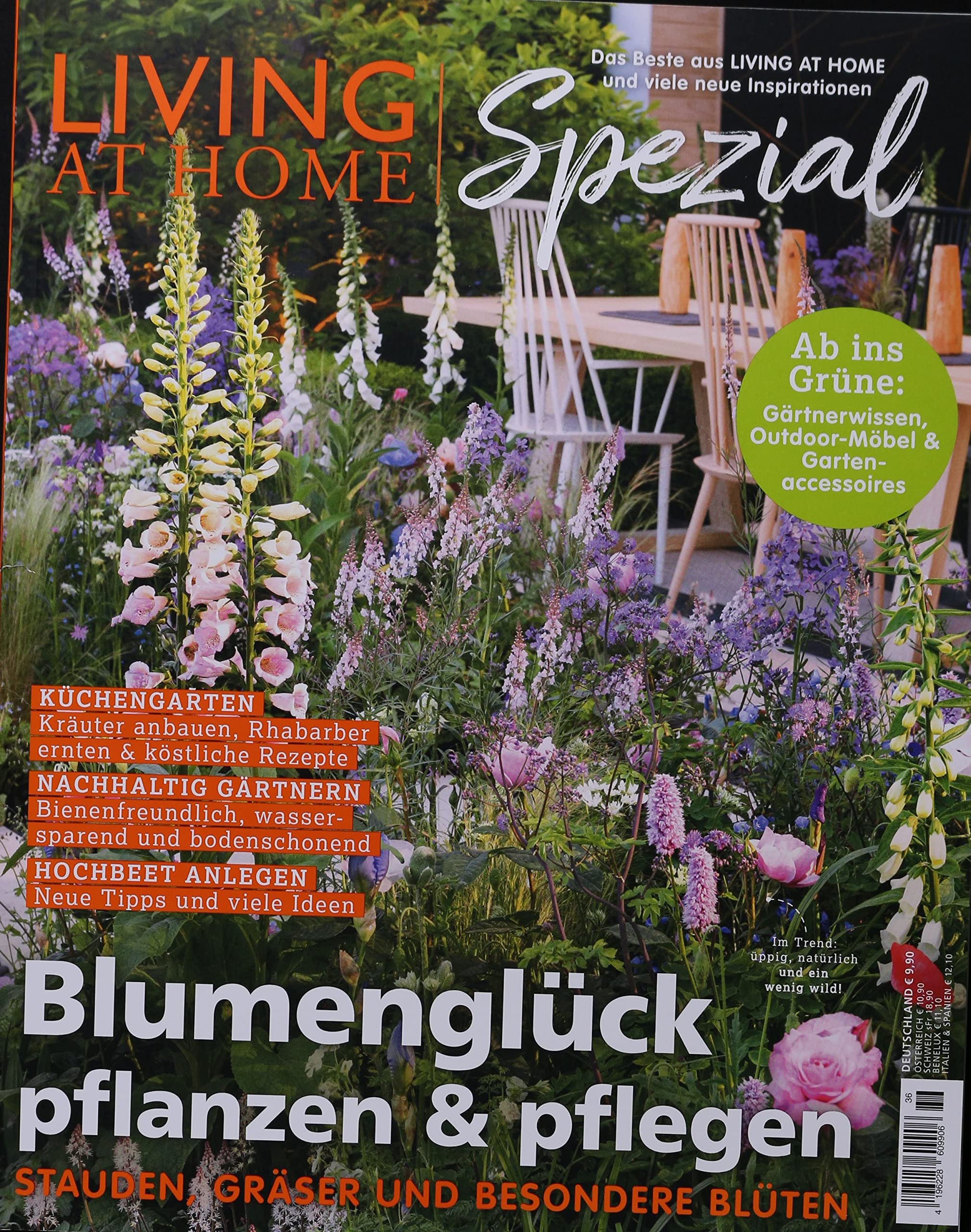 LIVING AT HOME SPEZIAL 36/2023 "Blumenglück pflanzen & pflegen" Living & Furnishing
