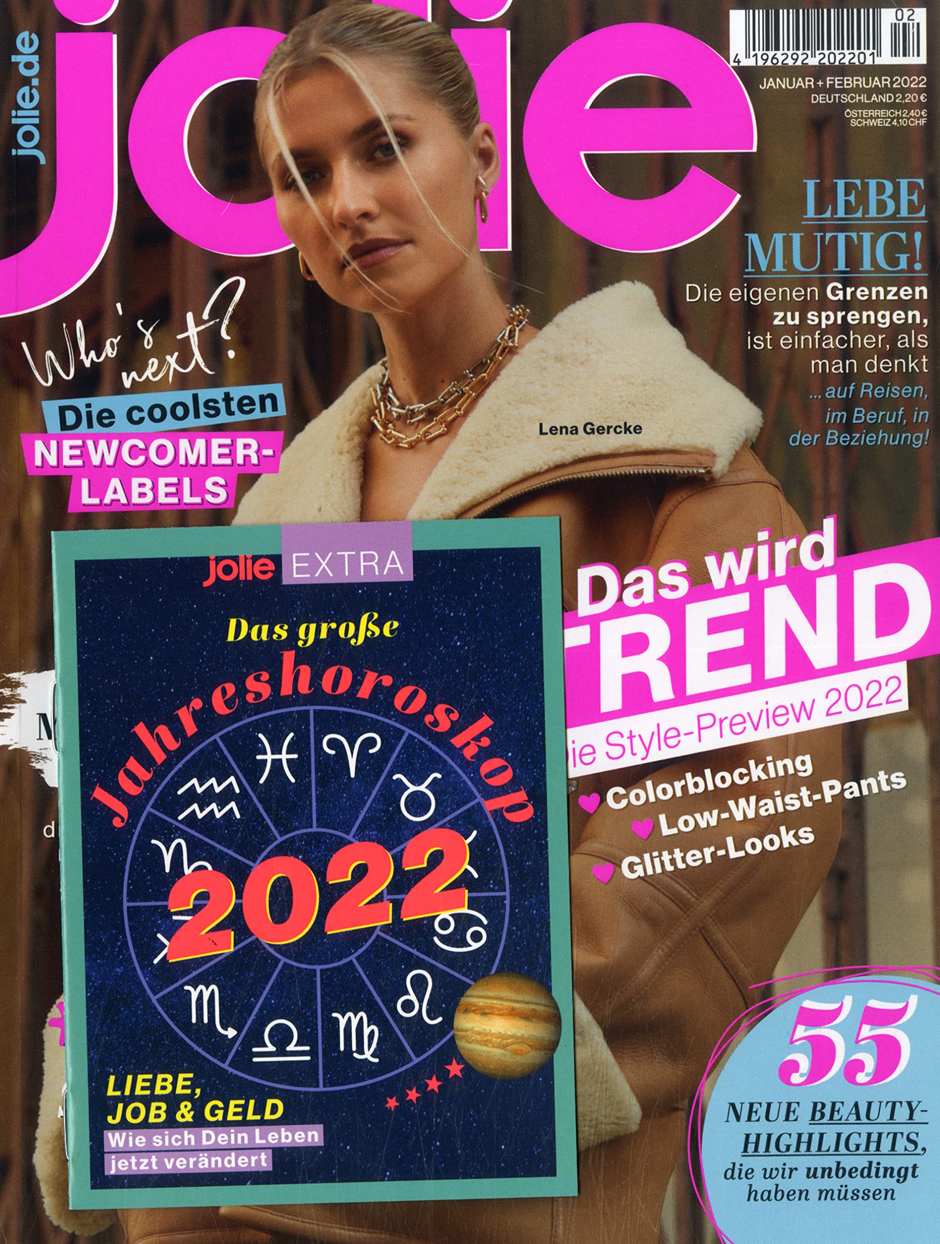 Jolie 2/2022 "Das wird Trend" Contemporary literature Books