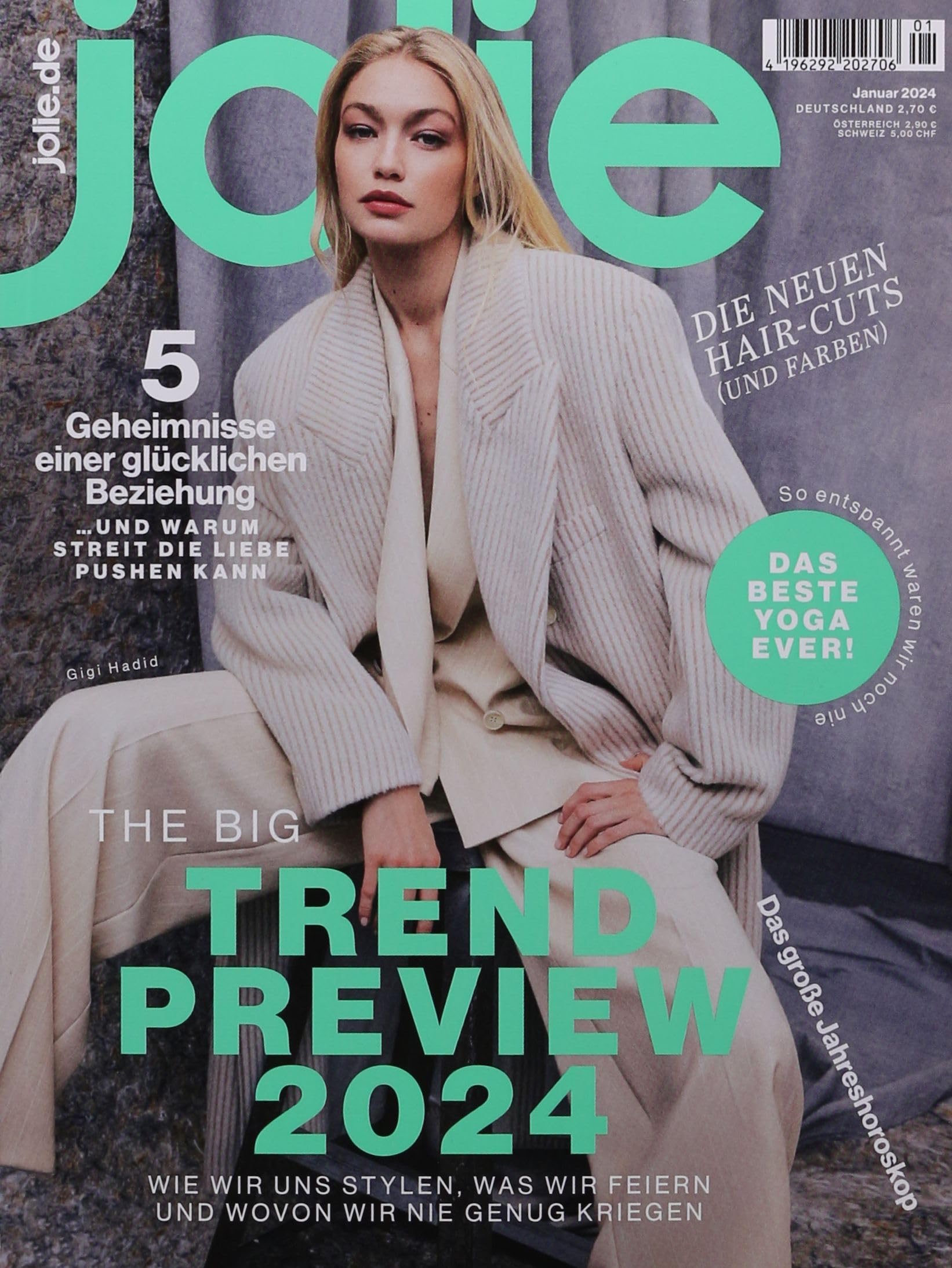 Jolie 1/2024 "Trend Preview 2024" Contemporary literature