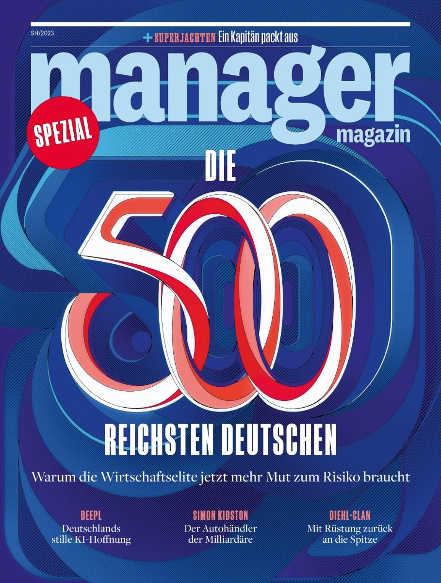 manager magazin SH 1/2023 "Die 500 reichsten Deutschen" Books