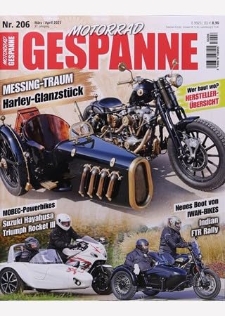 MOTORRAD GESPANNE 206/2025 "Messing-Traum" Business & Technology