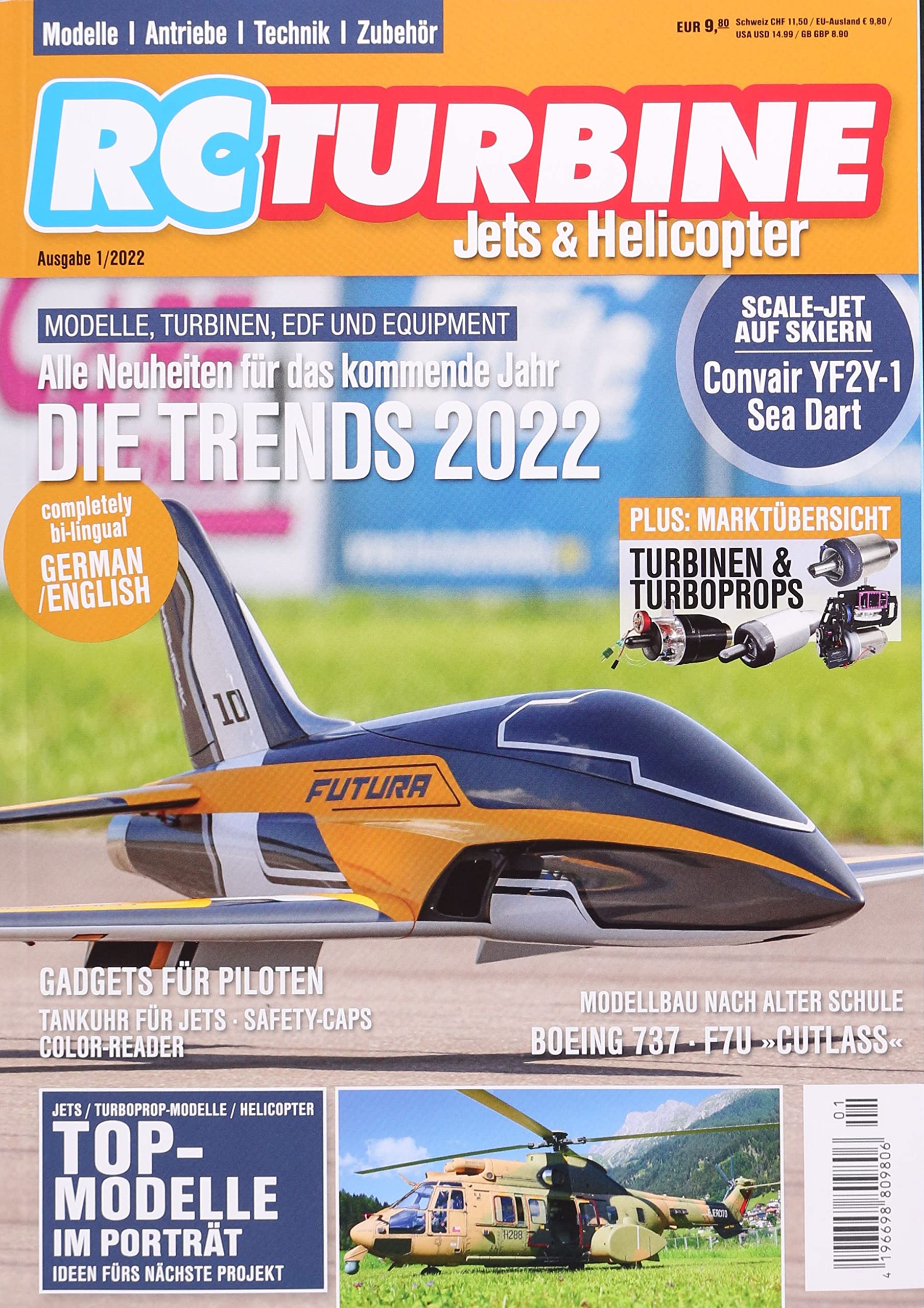 RC Turbine Jets+Helicopte 1/2022 book