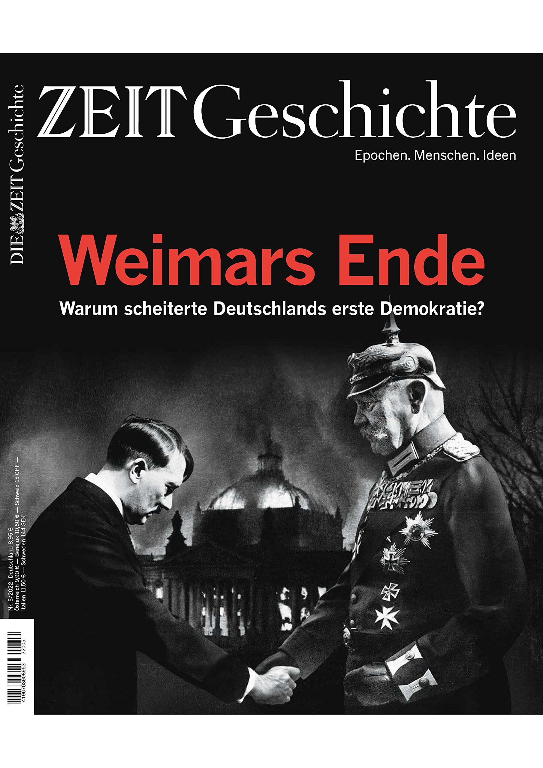 DIE ZEIT - Geschichte 5/2022 "Weimars Ende - Warum scheiterte Deutschlands erste Demokratie?" Hobbies & Crafts