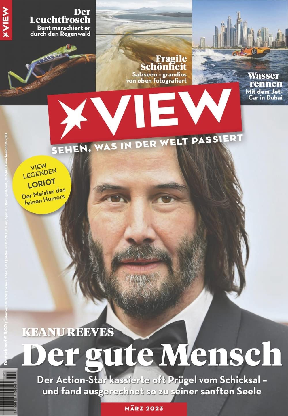 VIEW 3/2023 "Keanu Reeves - Der gute Mensch" Politics & History