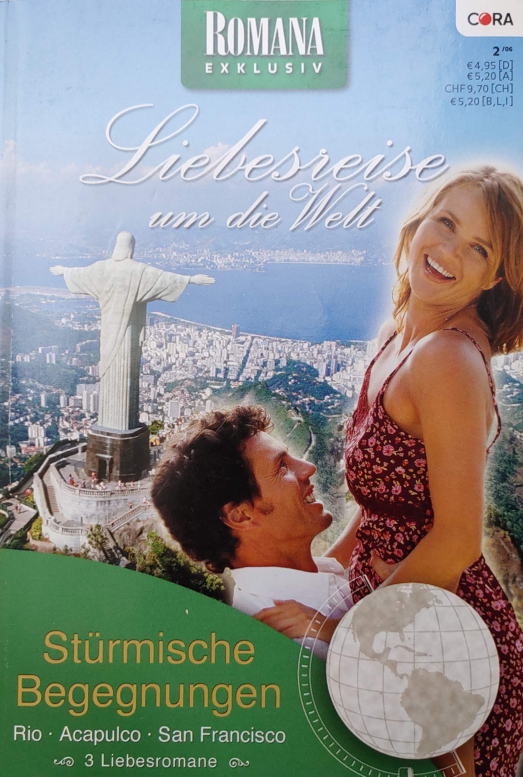 Romana exclusiv "Liebesreise um die Welt"- Band 2 - 3 Romane - Mondnächte in Brasilien - Komm mit nach Acapulco Books