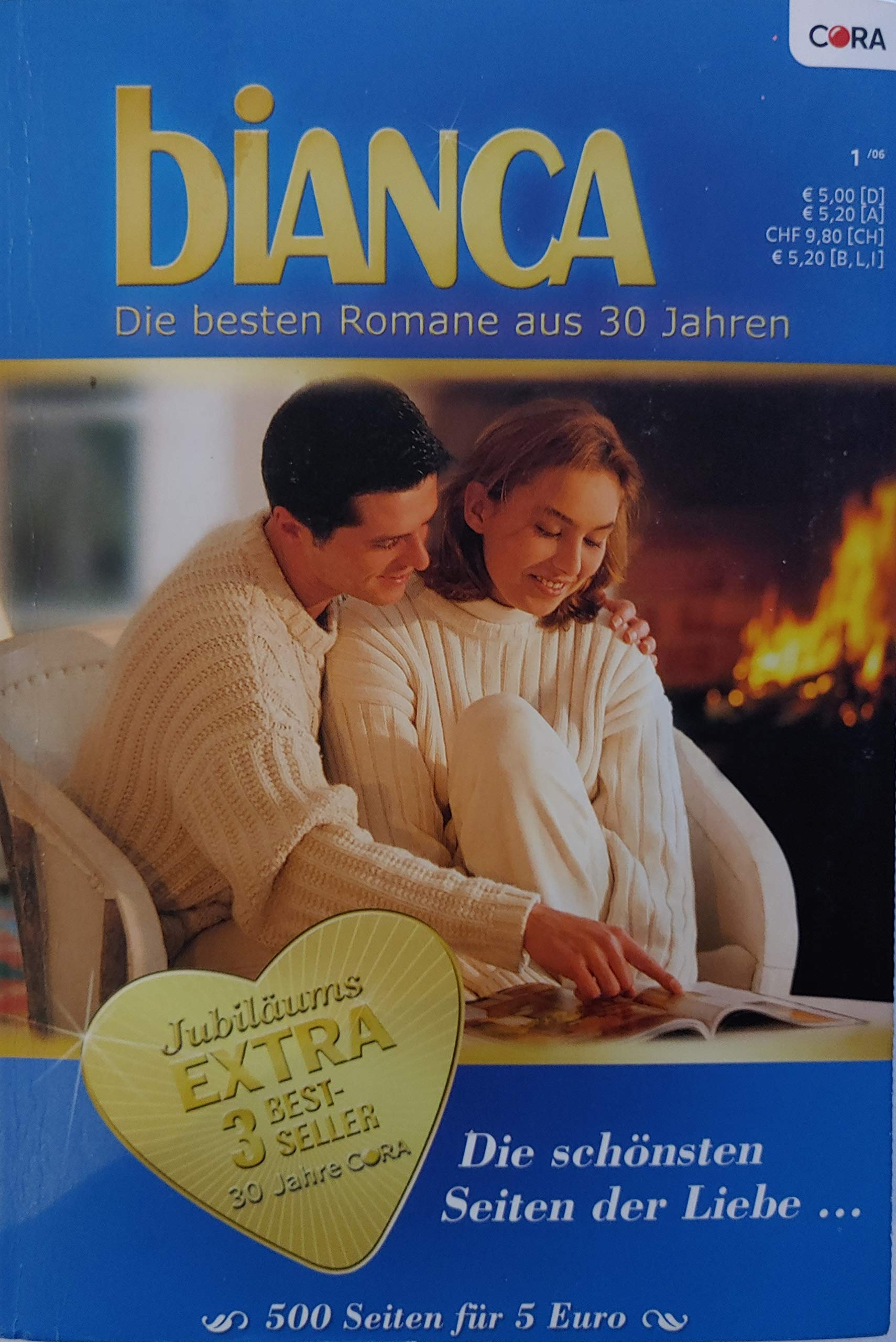 Bianca "Die besten Romane aus 30 Jahren" - Ich lass dich nie weider fort - Warme Sonne auf seidiger Haut - Wetten, ichc krieg dich? Books