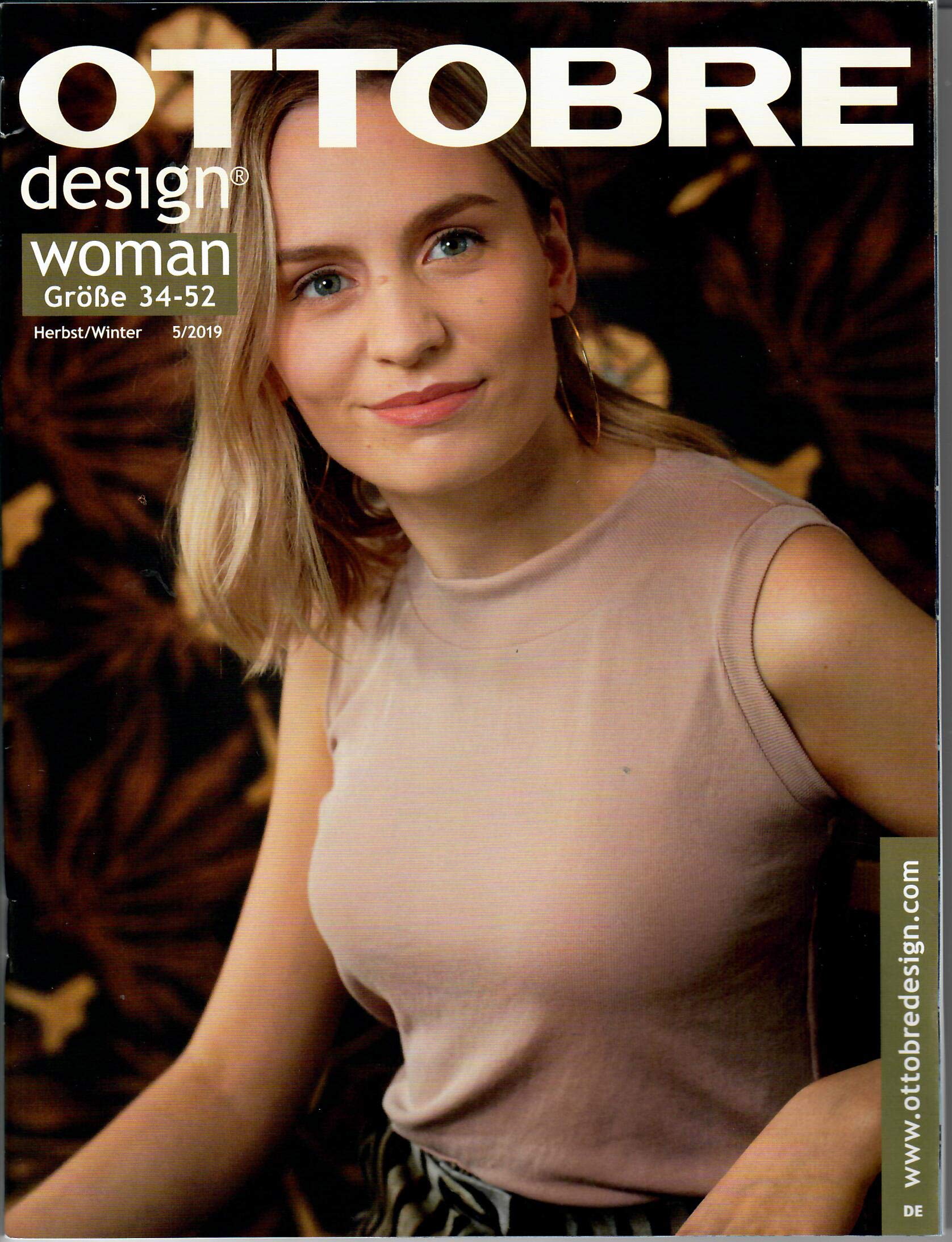 OTTOBRE Cahier de Couture pour Femme Automne Hiver n° 5/2019 cd