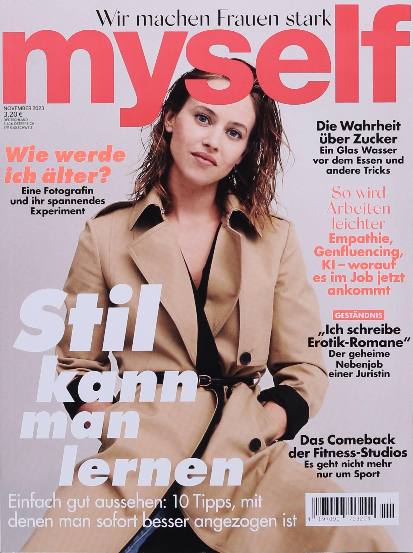 Myself Pocket 11/2023 "Stil kann man lernen" Contemporary literature