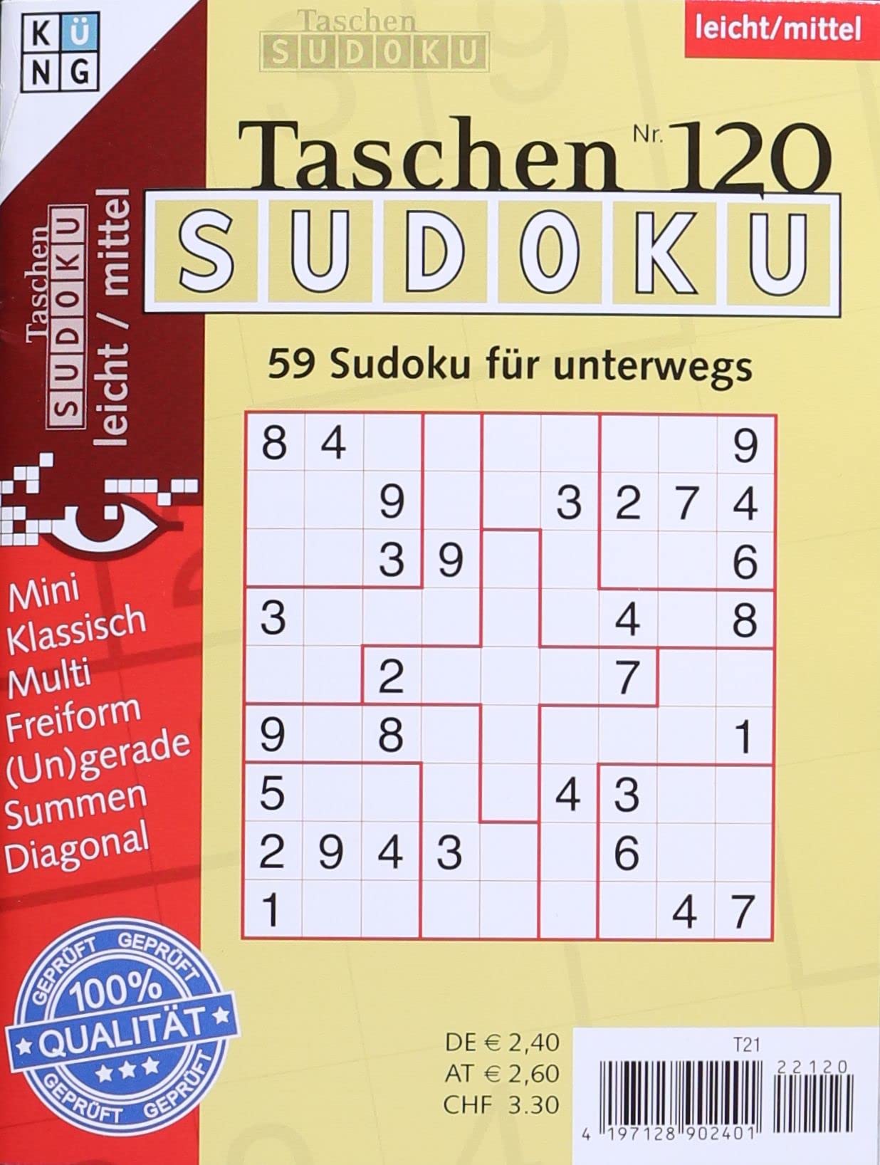 TASCHEN SUDOKU 120/2022 book