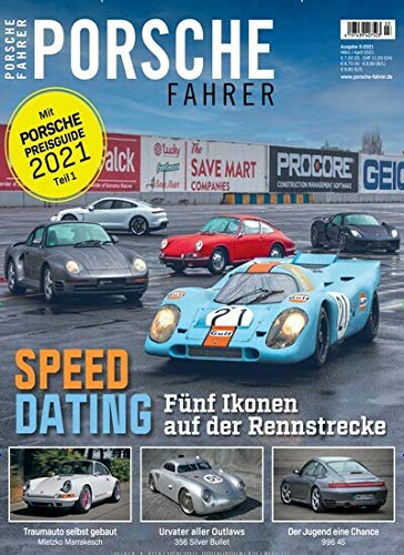 Porsche Fahrer 3/2021 "Speed Dating" Books