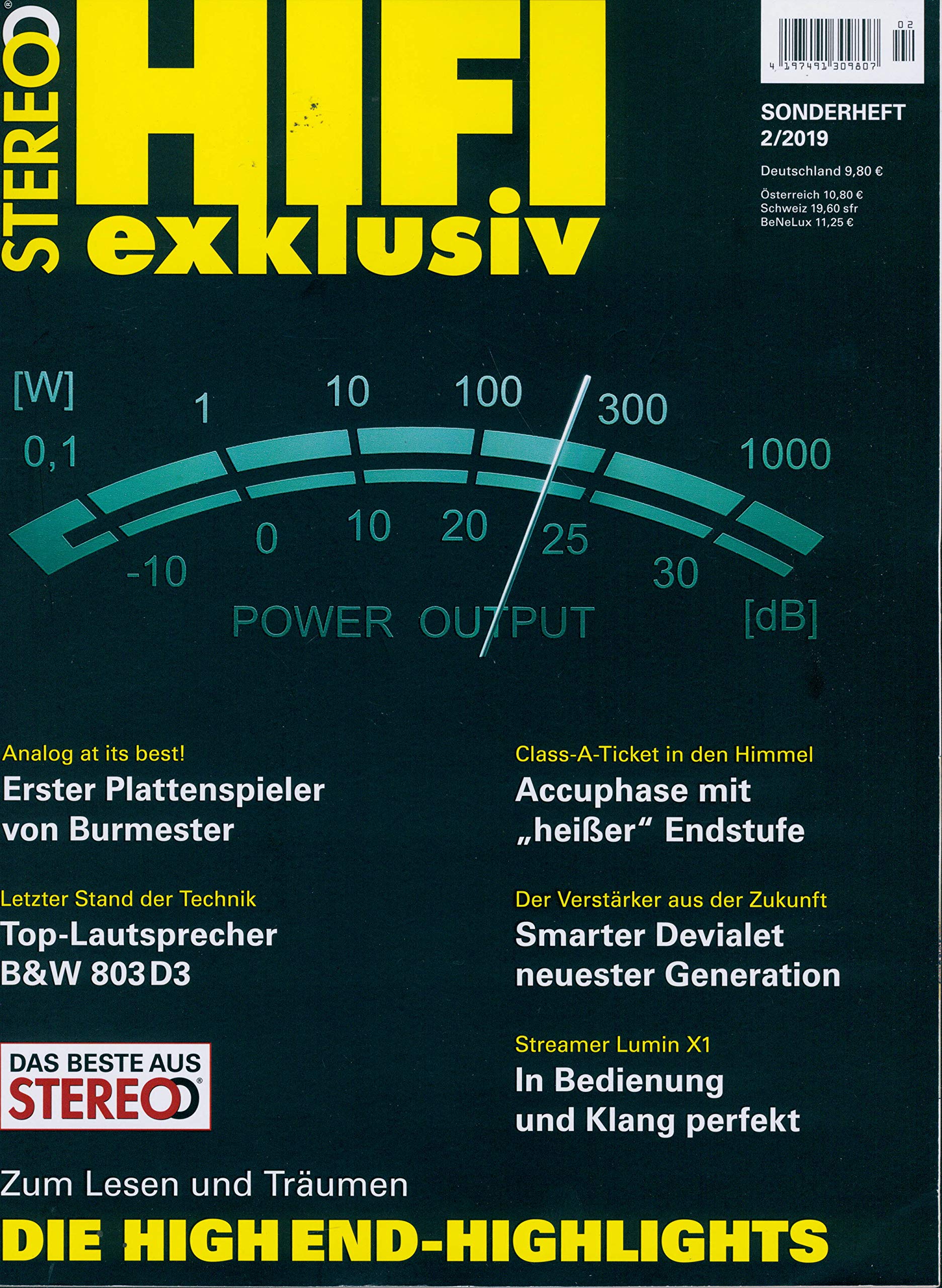 Stereo Sonderheft HiFi Exklusiv 02/2019 "Die High-End Highlights" book