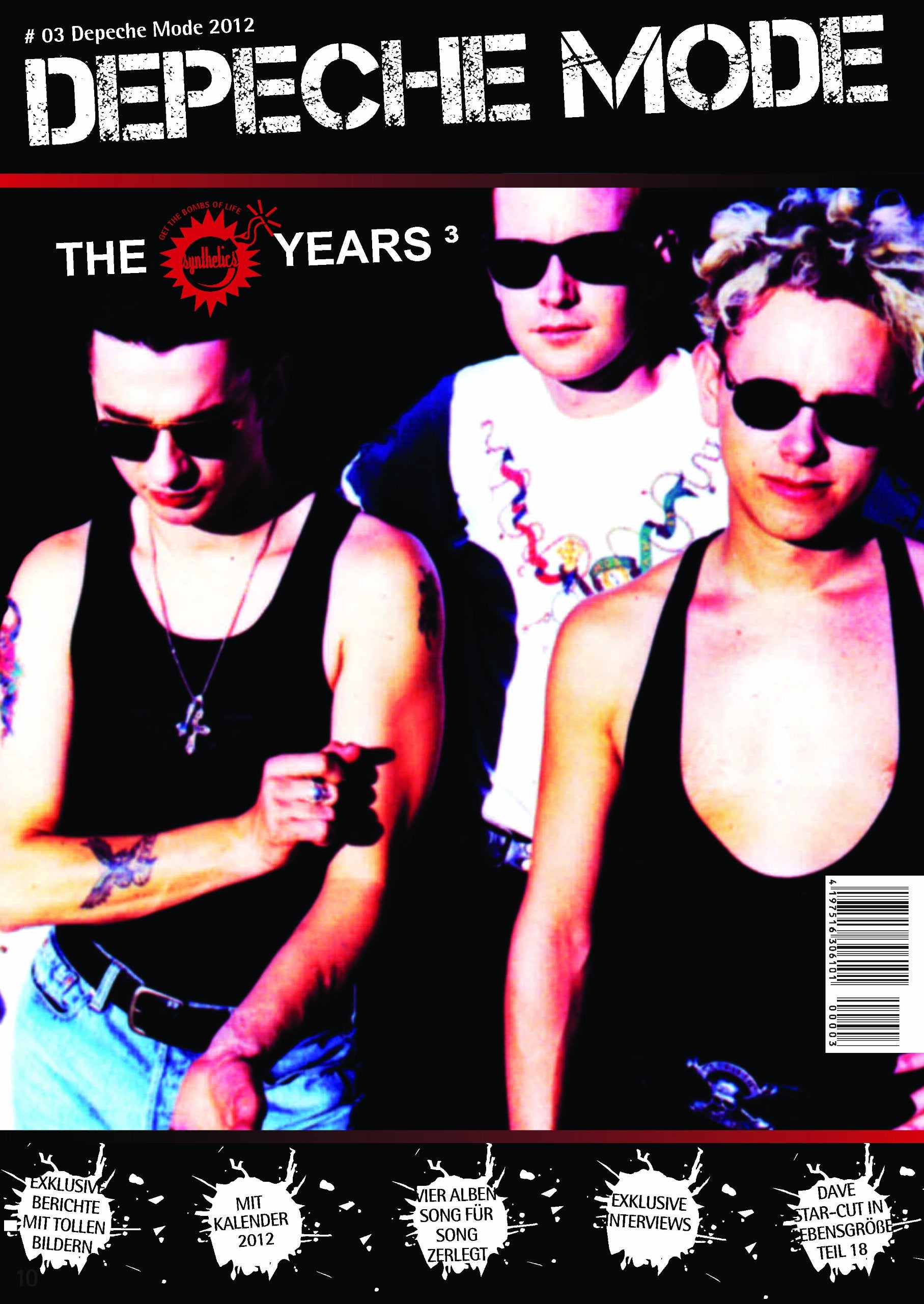 Depeche Mode The Synthetics Years Teil 3 (inkl. Dave Gahan Star Cut in Lebensgroeße) inkl. DIN A1 Poster (exklusiv bei amazon) Books