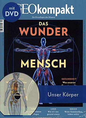 GEOkompakt mit DVD 59/2019 "Das Wunder Mensch" Hobbies & Crafts
