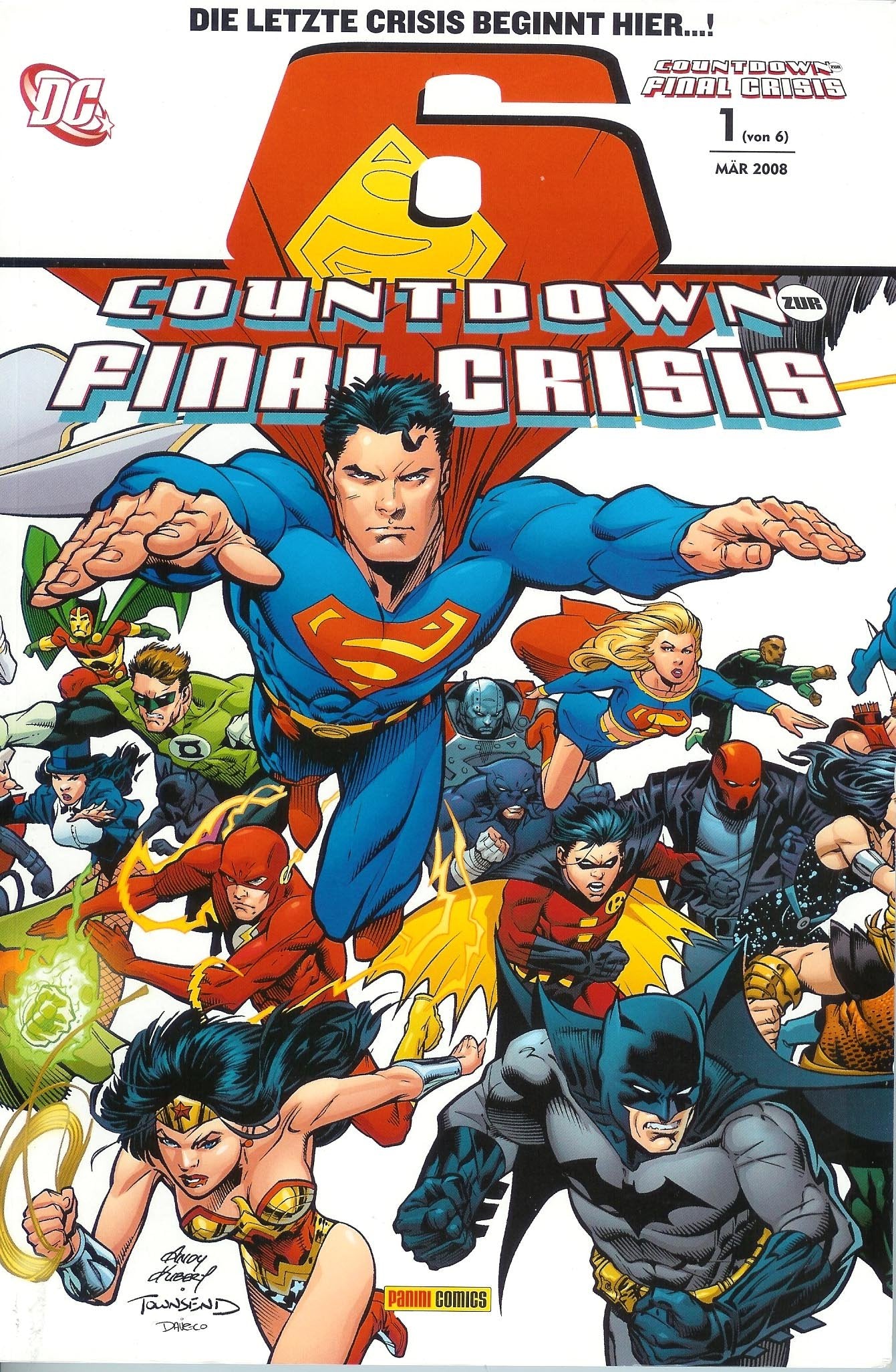 Countdown zur Final Crisis 1 (von 6) Books