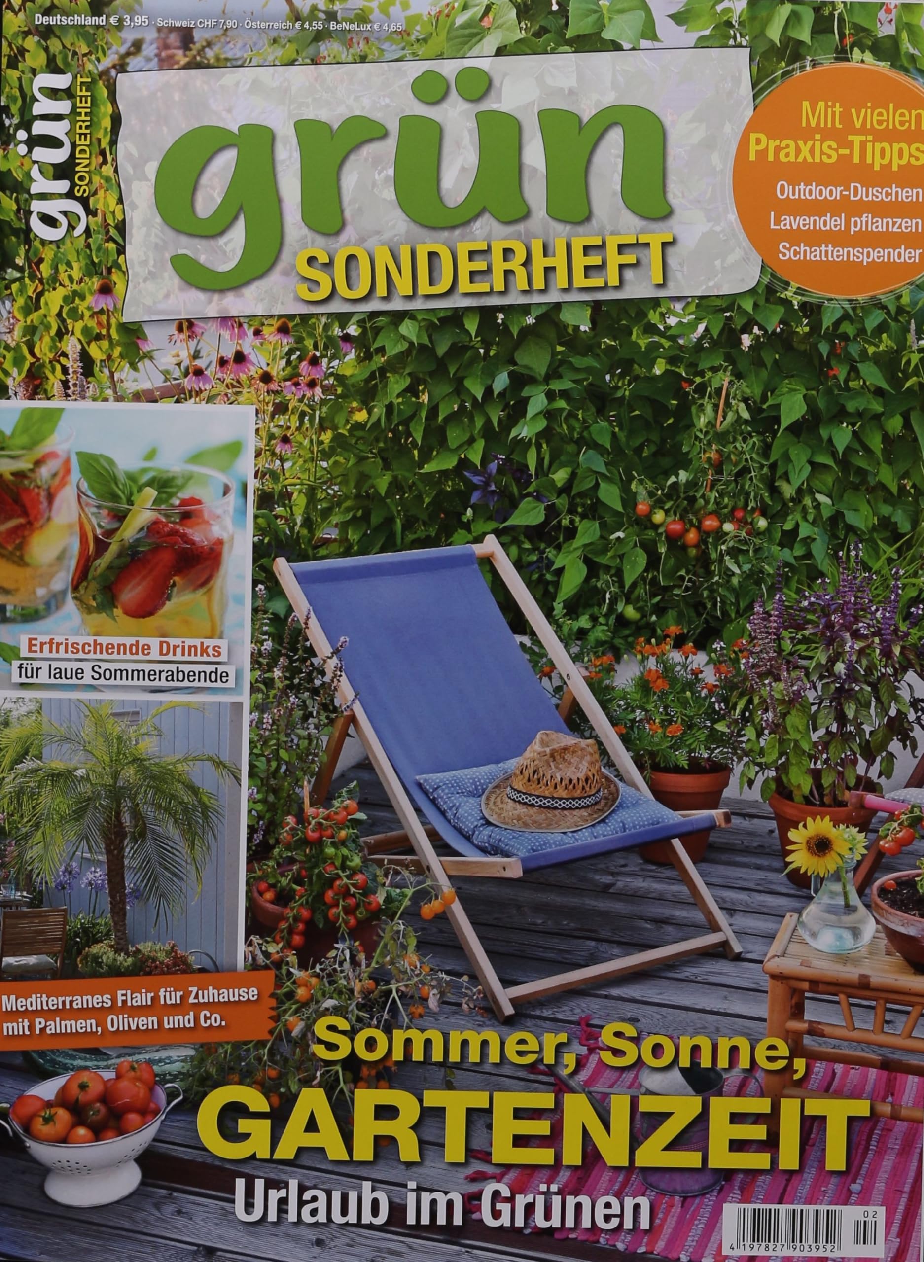 Grün Sonderheft 2/2024 "Sommer, Sonne, Gartenzeit- Urlaub im Grünen" Living & Furnishing
