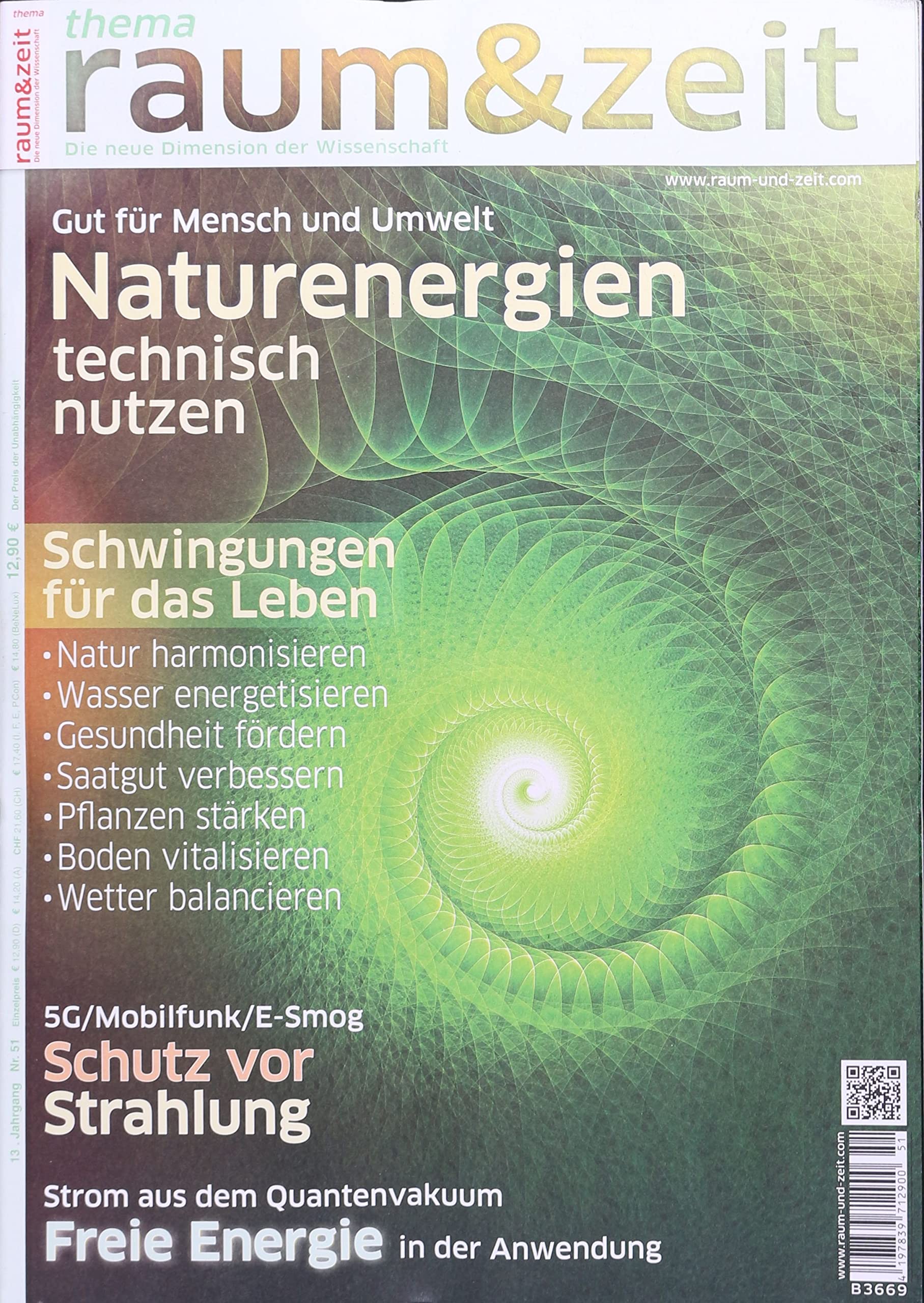 raum & zeit Thema SH 51/2022 "Naturenergien" Hobbies & Crafts