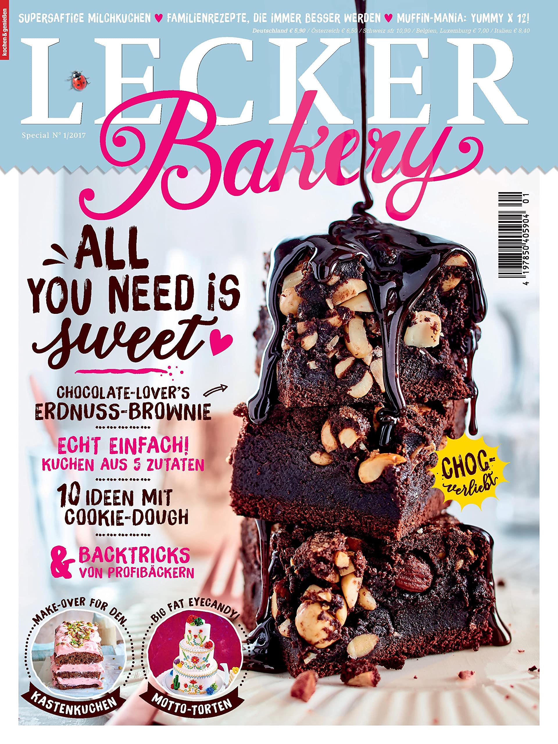 Lecker Spezial 1/2017 "All you need is sweet" Cooking & Enjoying