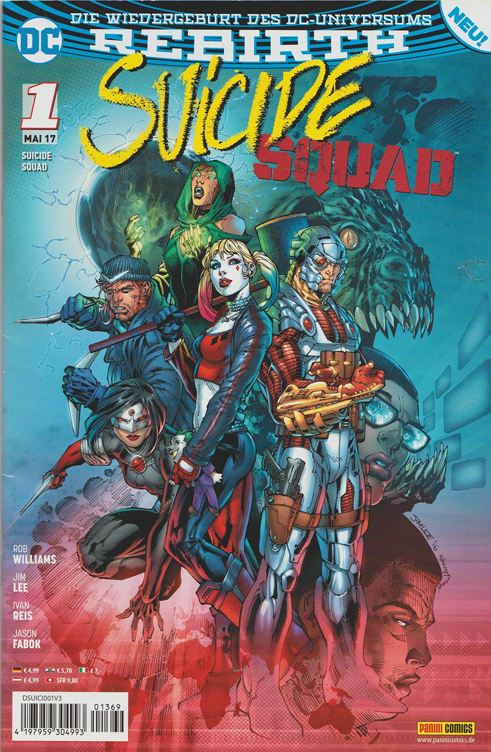 Suicide Squad Rebirth 1 (lim. TV Digital Variant Auflage) Books