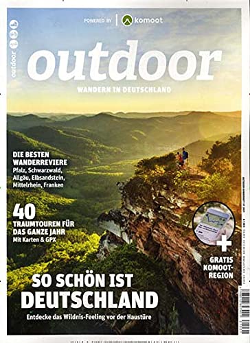 Outdoor Sonderheft Touren 1/2021 "so schön ist Deutschland" Books