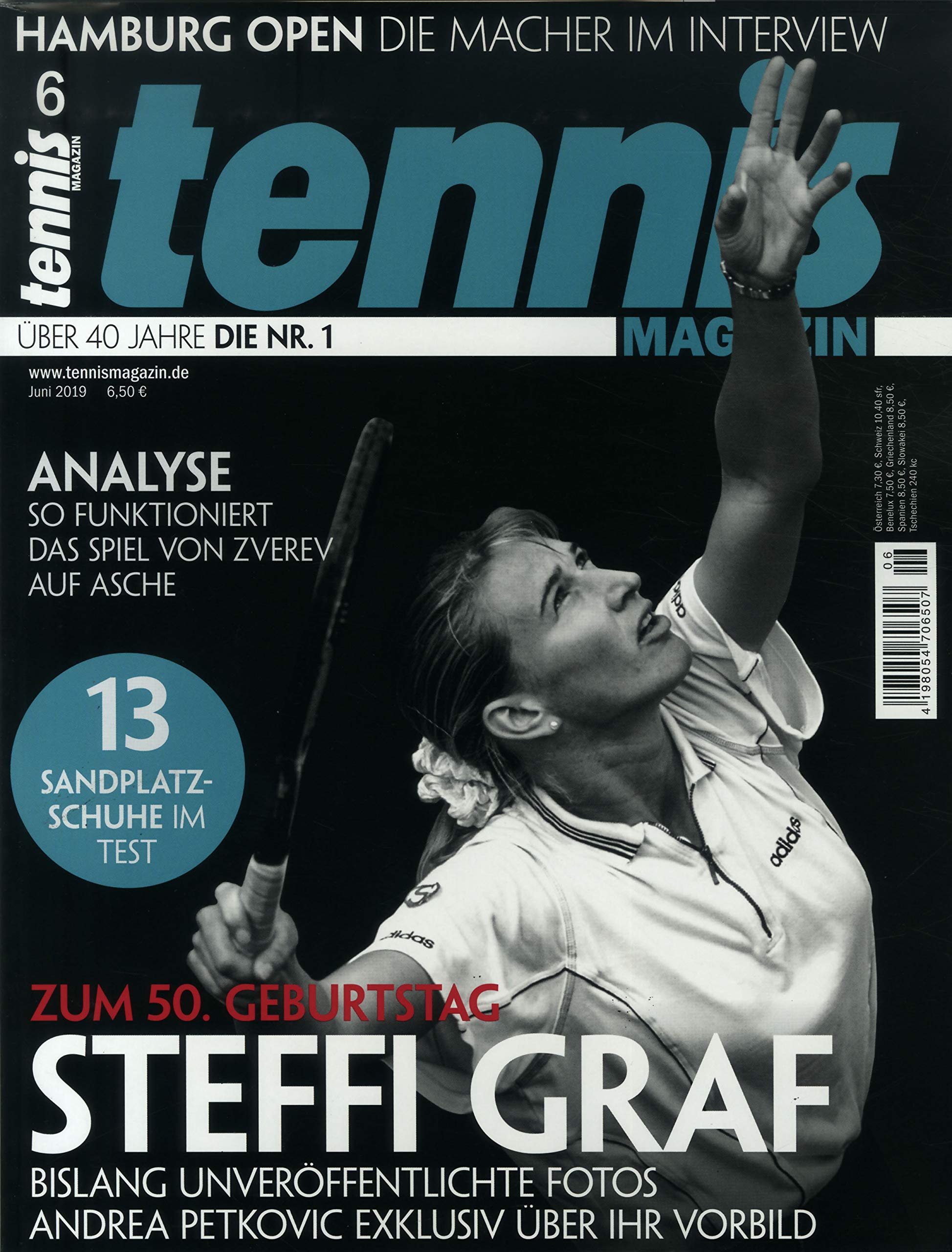 Tennis Magazin 6/2019 "Steffi Graf" Books