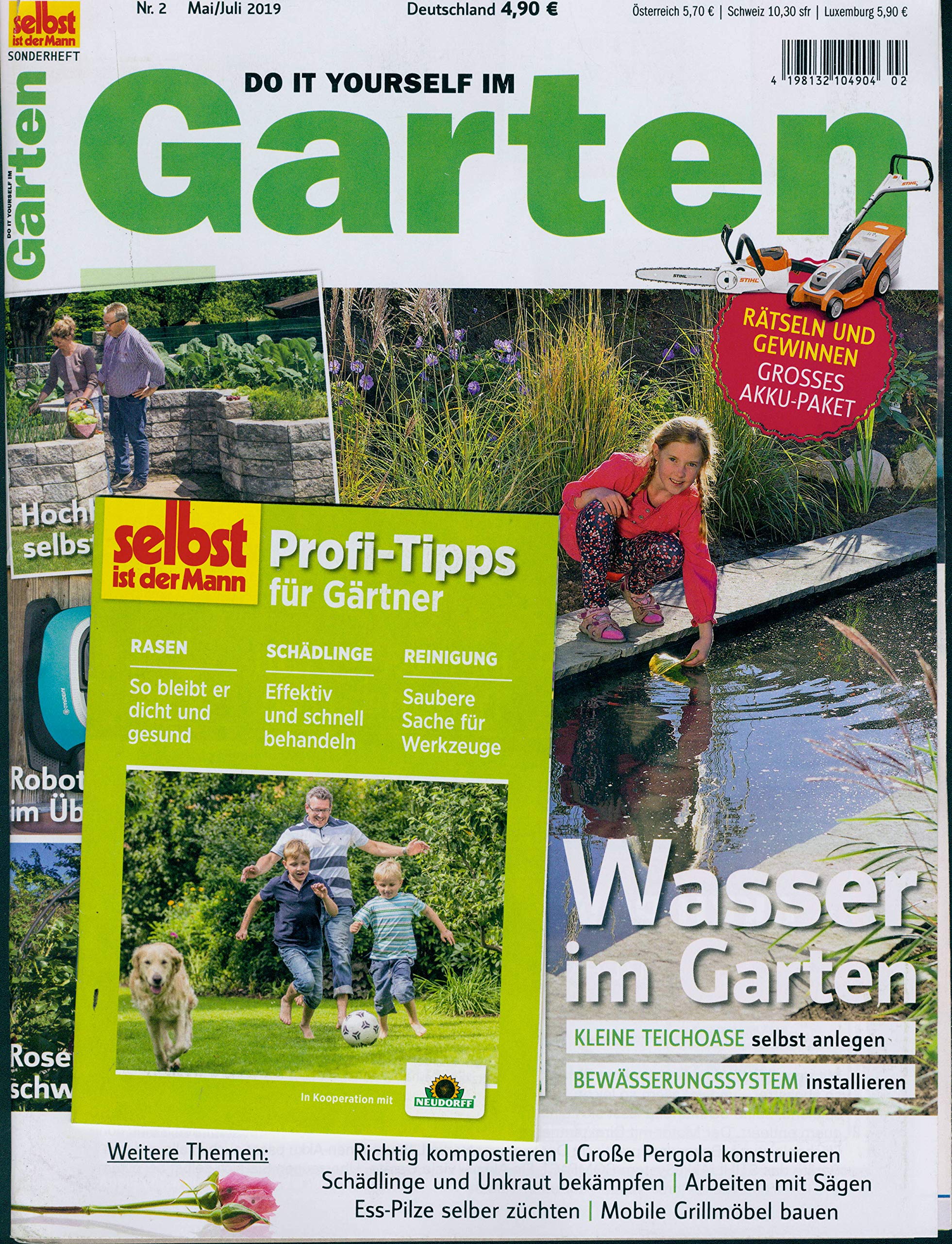Selbst ist d. Mann Sonderheft 2/2019 "Wasser im Garten" Living & Furnishing