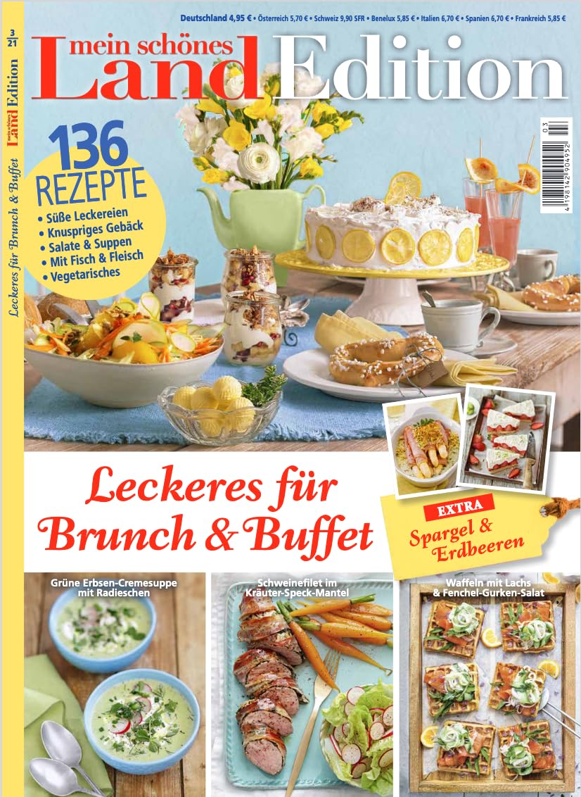 Mein schönes Land Edition 3/2021 "Leckeres für Brunch & Buffet" Living & Furnishing