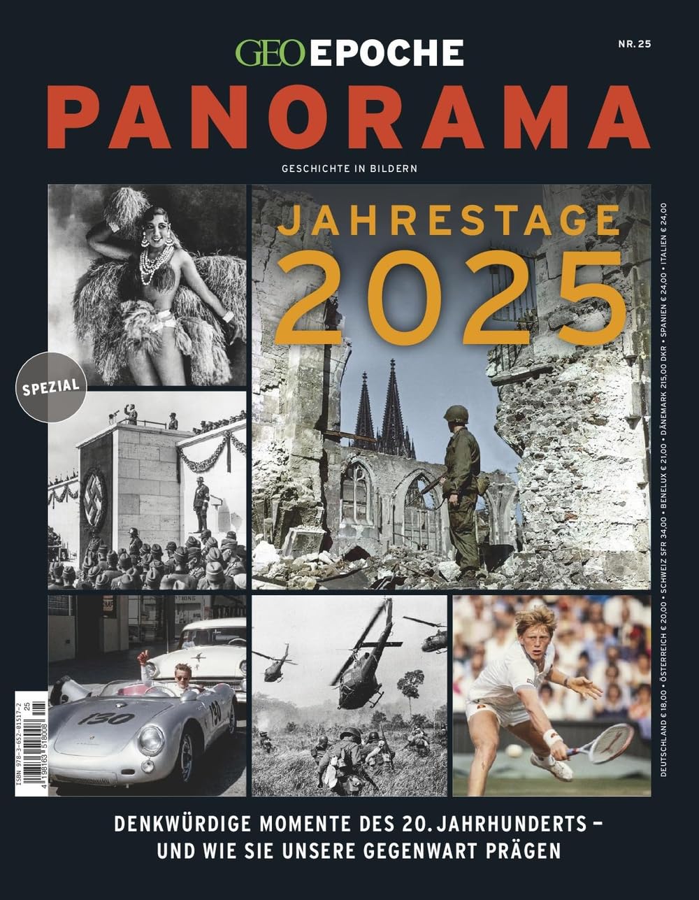 GEO Epoche PANORAMA 25/2024 "Jahrestage 2025" Hobbies & Crafts